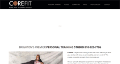 Desktop Screenshot of pilatescorefit.com